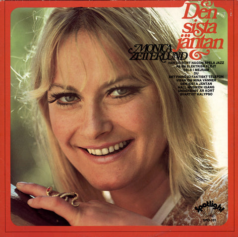 Front cover of Monica Zetterlund – Den Sista Jäntan, Knäppupp, Sweden, 1973