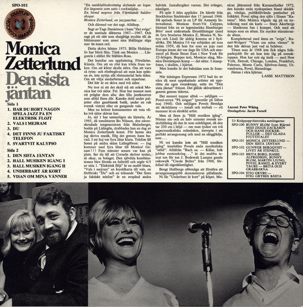 Monica Zetterlund – Den Sista Jäntan, image 2