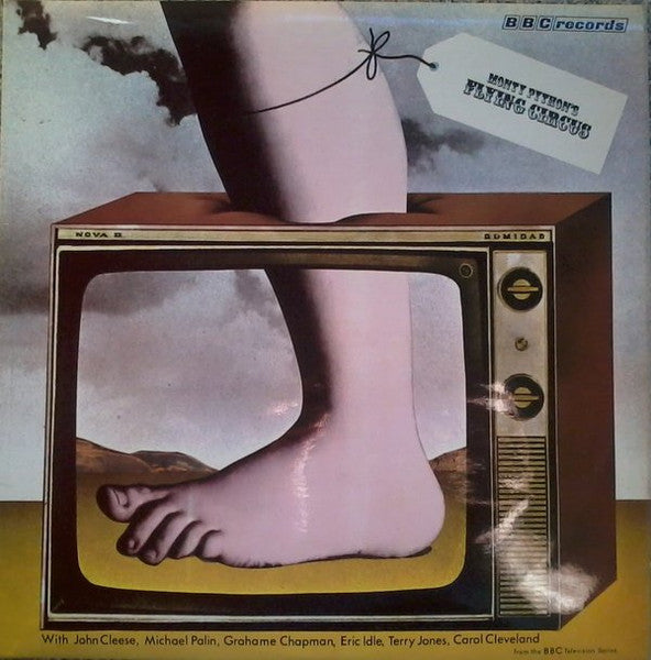 Front cover of Monty Python – Monty Python's Flying Circus, BBC Records, UK, 1976