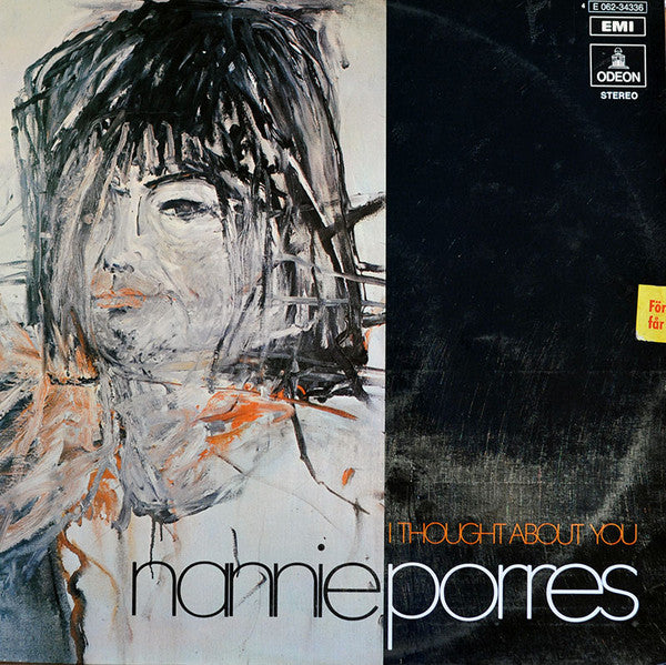 Front cover of Nannie Porres – I Thought About You, Odeon, Sweden, 1971