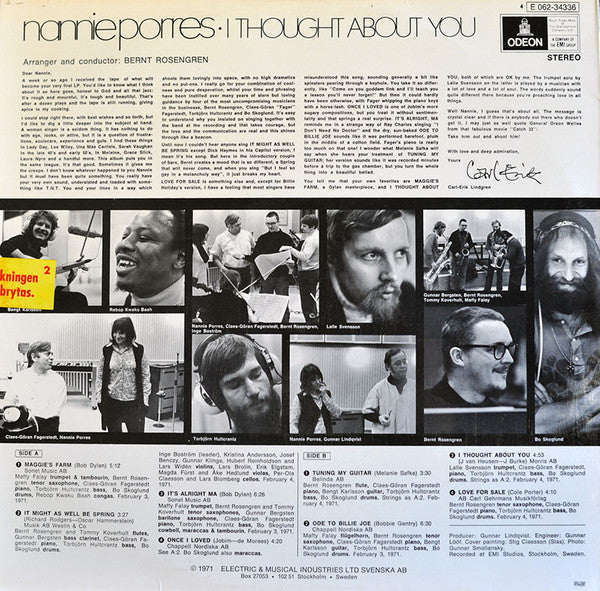 Nannie Porres – I Thought About You, image 2
