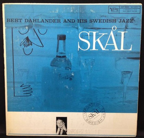 Front cover of Bert Dahlander – Skål: Bert Dahlander And His Swedish Jazz, Verve Records, US, 1958