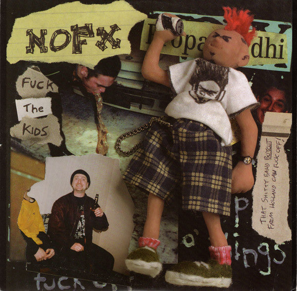 Front cover of NOFX – Fuck The Kids, Fat Wreck Chords, US, 1996