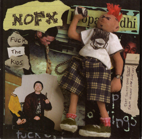 Front cover of NOFX – Fuck The Kids, Fat Wreck Chords, US, 1996
