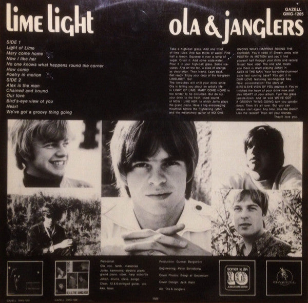 Ola & Janglers – Lime Light, image 2