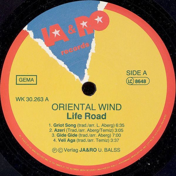 Oriental Wind – Life Road, image 3