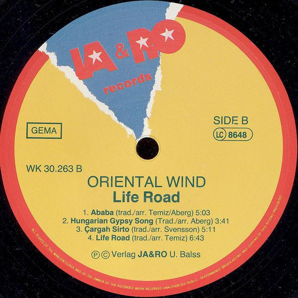Oriental Wind – Life Road, image 4