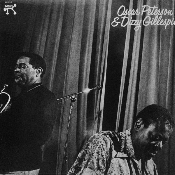Front cover of Oscar Peterson & Dizzy Gillespie – Oscar Peterson & Dizzy Gillespie, Pablo Records, Norway, 1982