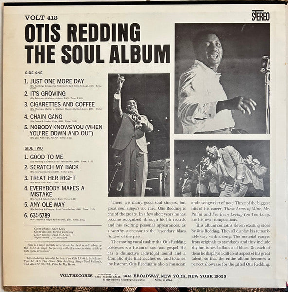 Otis Redding – The Soul Album, image 2