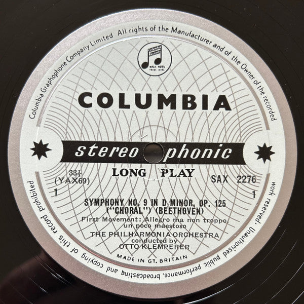 Klemperer, Beethoven, Philharmonia – Symphony No. 9 "Choral", image 3