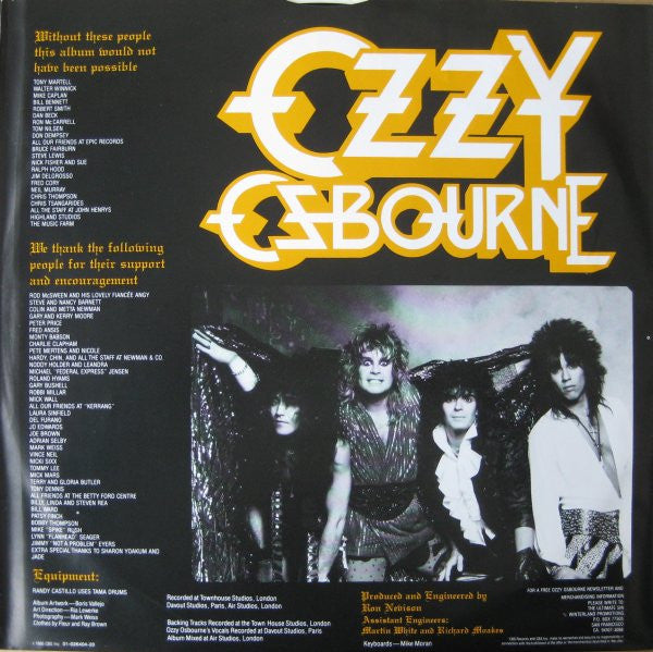 Ozzy Osbourne – The Ultimate Sin, image 5
