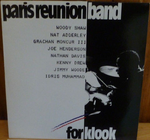 Front cover of Paris Reunion Band – For Klook, Sonet, UK, 1987