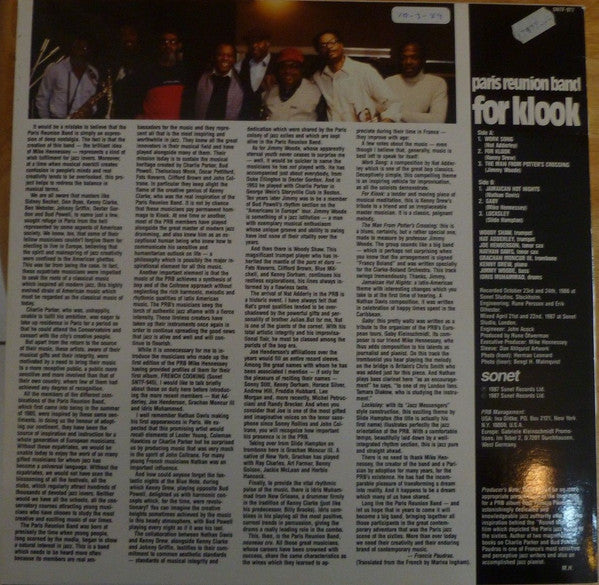 Paris Reunion Band – For Klook, image 3