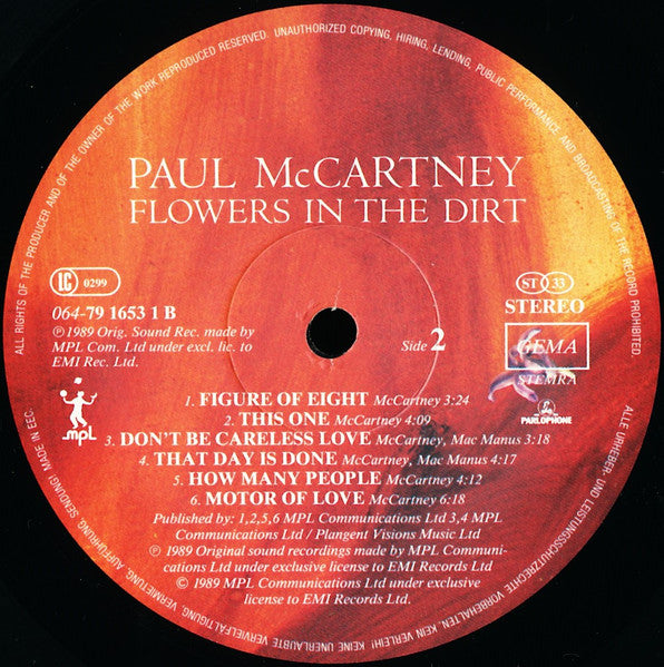 Paul McCartney – Flowers In The Dirt, image 4