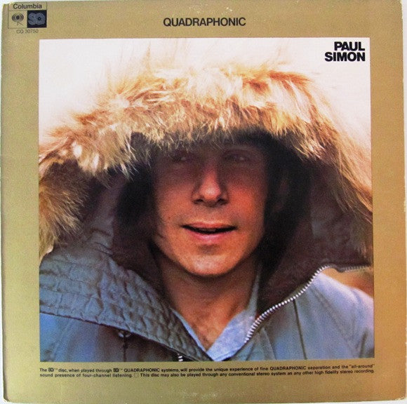 Front cover of Paul Simon – Paul Simon, Columbia, US, 1972