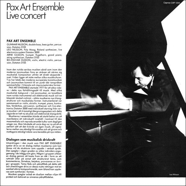 Pax Art Ensemble – Live Concert, image 5
