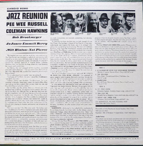 Pee Wee Russell And Coleman Hawkins – Jazz Reunion, image 3