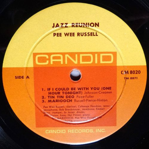 Pee Wee Russell And Coleman Hawkins – Jazz Reunion, image 4