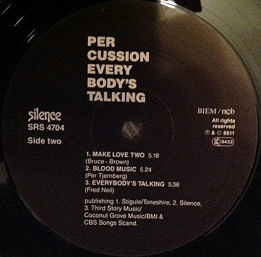 Per Cussion – Everybody's Talking, image 4