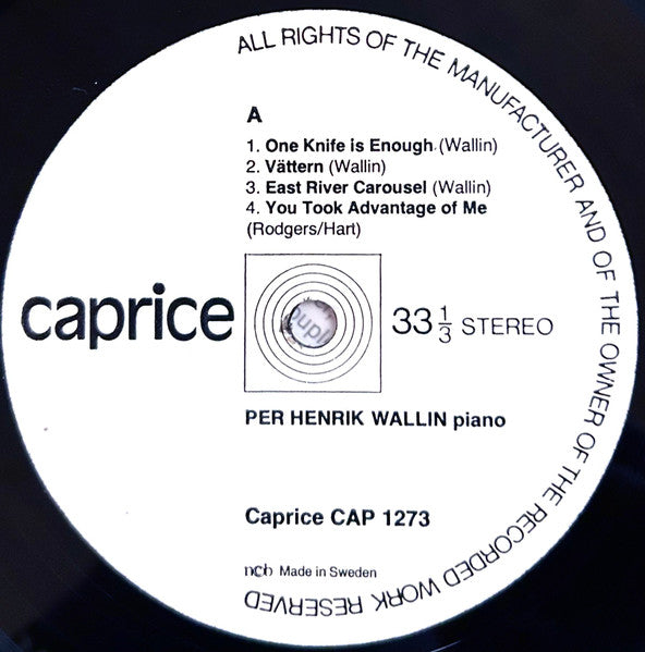 Per Henrik Wallin – One Knife Is Enough, image 3