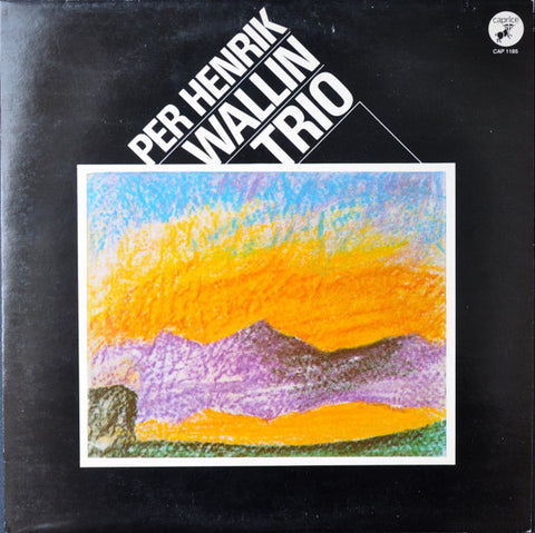 Front cover of Per Henrik Wallin Trio – Per Henrik Wallin Trio, Caprice Records, Sweden, 1979