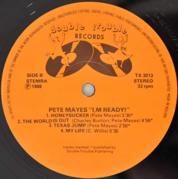 Pete Mayes – I'm Ready, image 3