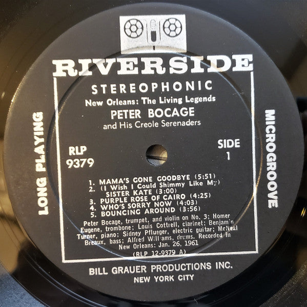 Peter Bocage With His Creole Serenaders / Peter Bocage With The Love-Jiles Ragtime Orchestra – Peter Bocage With His Creole Serenaders And The Love-Jiles Ragtime Orchestra, image 3