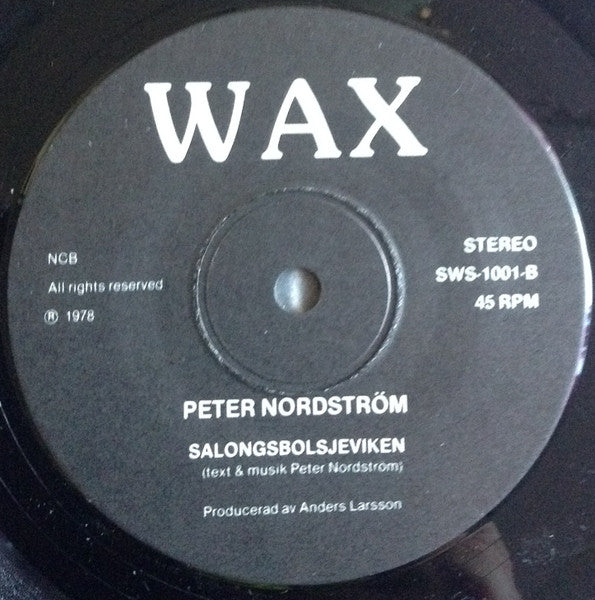 Peter Nordström – Det Kommer Nya Tider / Salongsbolsjeviken, image 4