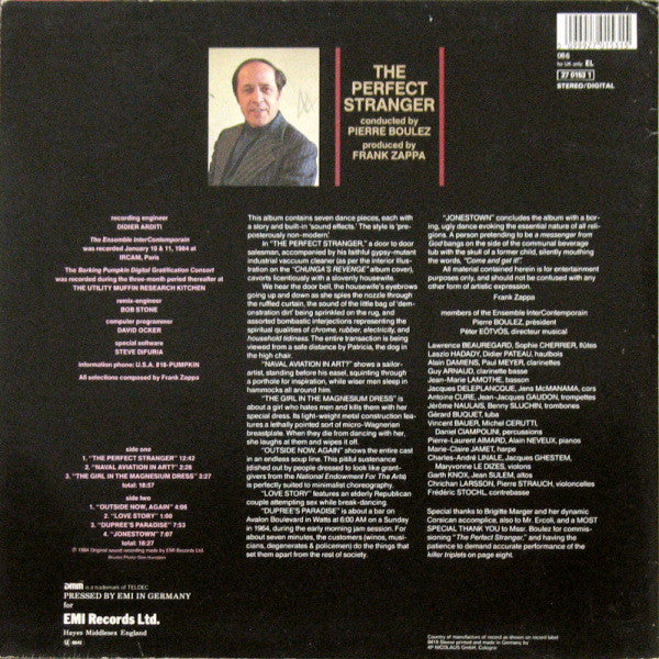 Boulez Conducts Zappa – The Perfect Stranger, image 2