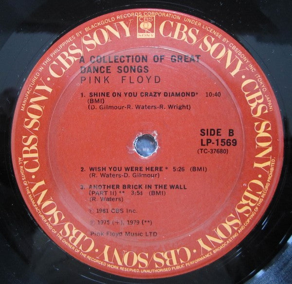 Pink Floyd – A Collection Of Great Dance Songs, image 4
