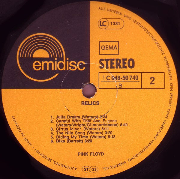 Pink Floyd – Relics, image 4