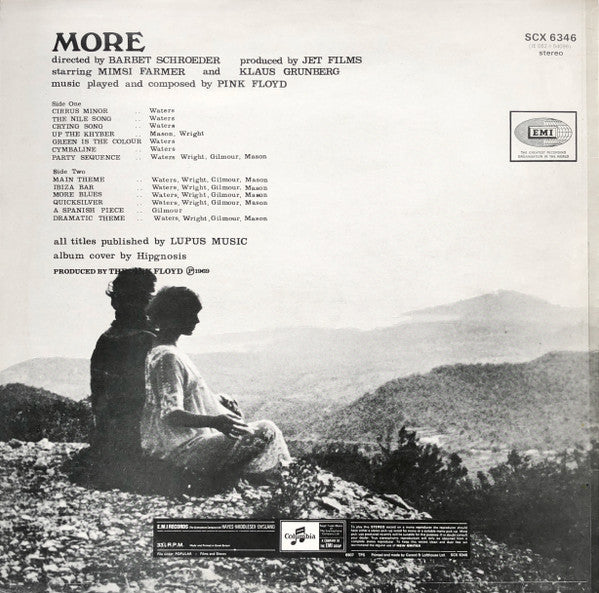 Pink Floyd – Soundtrack From The Film "More", image 2