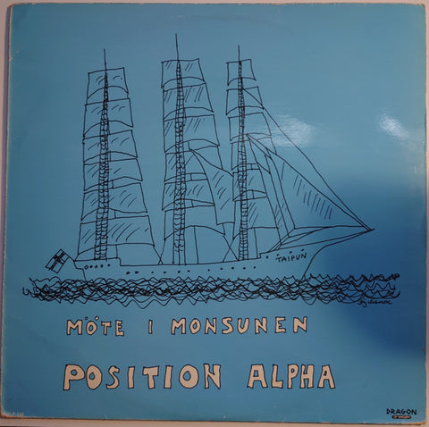 Front cover of Position Alpha – Möte I Monsunen, Dragon, Sweden, 1987
