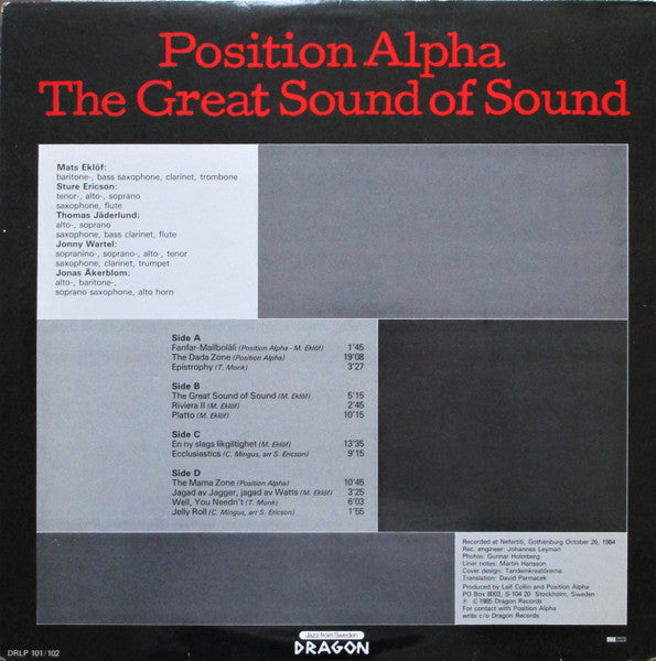 Position Alpha – The Great Sound Of Sound, image 4