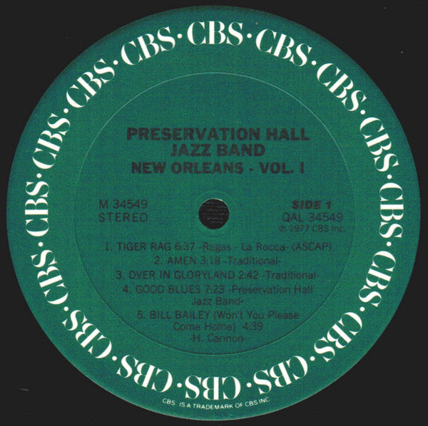 Preservation Hall Jazz Band – New Orleans (Vol. 1), image 3