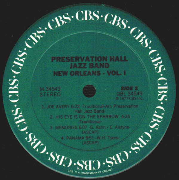 Preservation Hall Jazz Band – New Orleans (Vol. 1), image 4