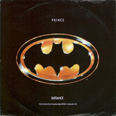 Front cover of Prince – Batdance, Warner Bros. Records, Europe, 1989
