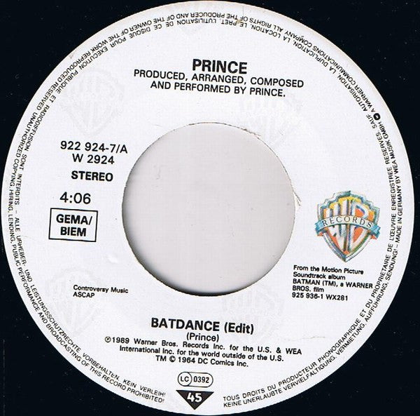 Prince – Batdance, image 3
