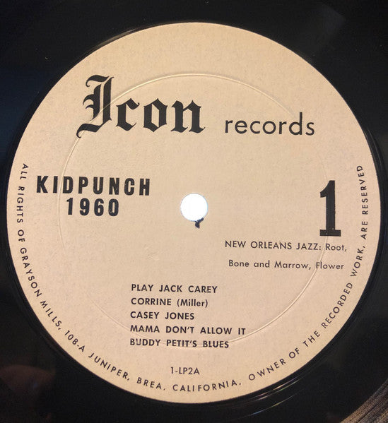 Punch Miller – Kid Punch-1960 Punch Millers N.O. Jazz Band, image 3