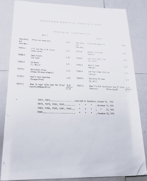 Purple Rose Orchestra – Purple Rose Orchestra, image 3