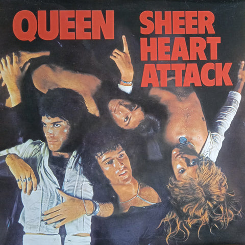 Front cover of Queen – Sheer Heart Attack, EMI, UK, 1974