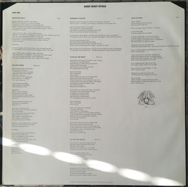 Queen – Sheer Heart Attack, image 4