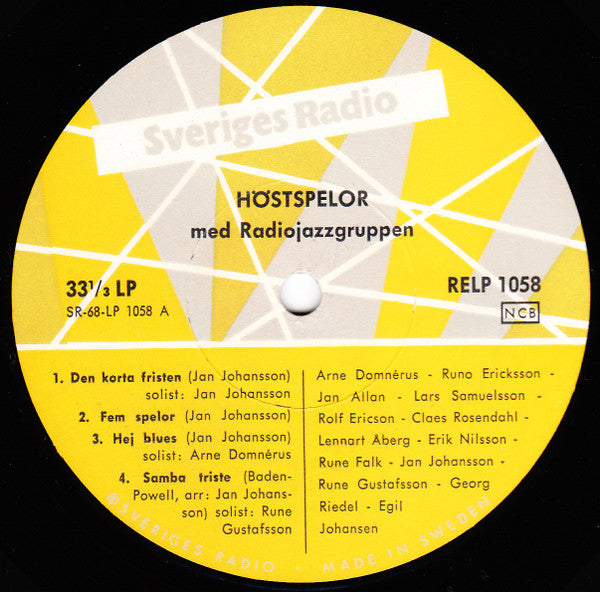 Radiojazzgruppen – Höstspelor, image 2