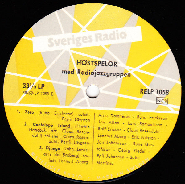 Radiojazzgruppen – Höstspelor, image 3