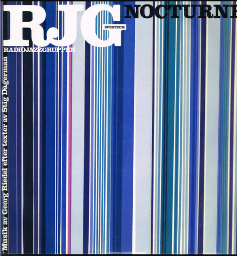 Front cover of Radiojazzgruppen – Nocturne, SR Records, Sweden, 1973