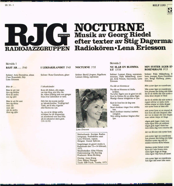 Radiojazzgruppen – Nocturne, image 2