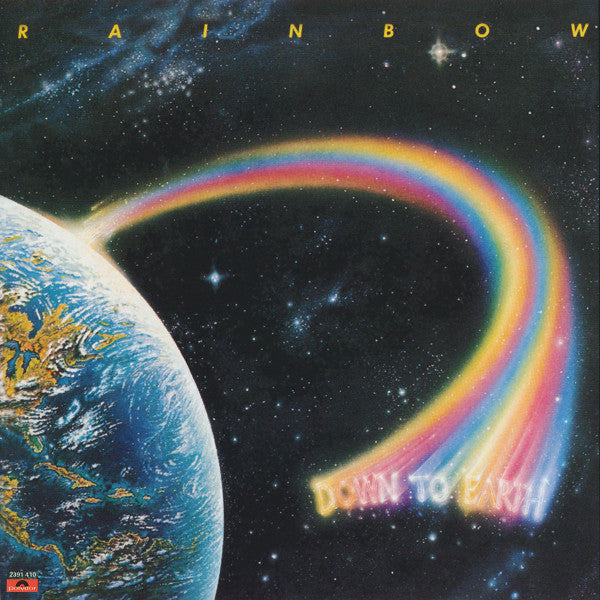 Front cover of Rainbow – Down To Earth, Polydor, Scandinavia, 1979