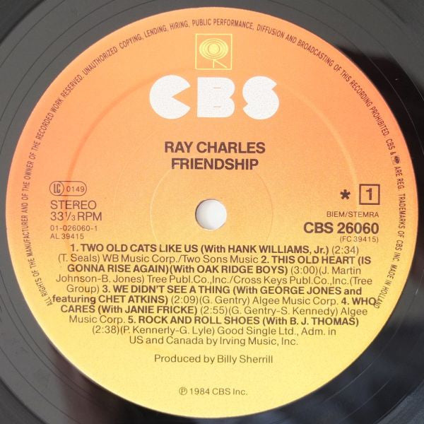 Ray Charles – Friendship, image 3