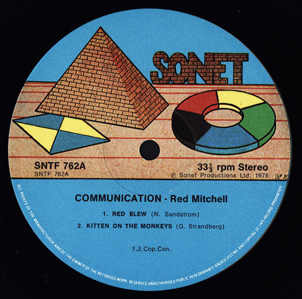 Red Mitchell / Communication – Blues For A Crushed Soul, image 3