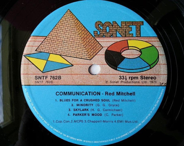 Red Mitchell / Communication – Blues For A Crushed Soul, image 4